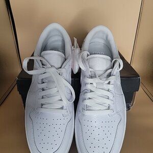 The Size 9 Jordan 1 Low Golf Triple White 2022